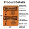 Signmission Safety Culture Sign, 10 in Width, Aluminum, Rectangle, Bilingual OS-2PACK-WS-A-1014-L-12508 - alternate 4